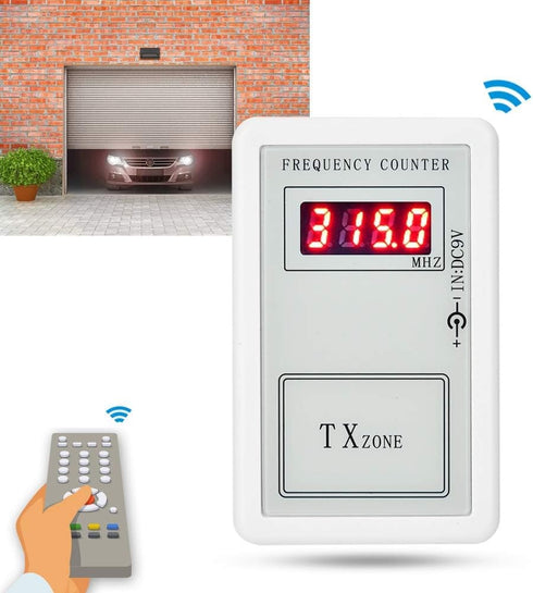 250-450 MHZ Digital Frequency Meter Detector Cymometer, Handheld Tester Tools