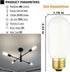 Leools E26 LED Bulb, 6W Equivalent 60 Watt Dimmable Daylight 4000K, Frosted Glass, Pack of 6