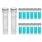 1.5ml Cryo Tubes, 500PCS Cryogenic Vial, Self-Standing Plastic Tubes with Screw Caps for Long Term Freezing