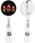 Generic Russian Nesting Dolls Funny Retractable ID Badge Holder Reel with Belt Clip