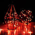 10Ft/3M 30leds ANJAYLIA Red String Lights, Bright Light Party Home Festival Decorations Battery Operated Lights