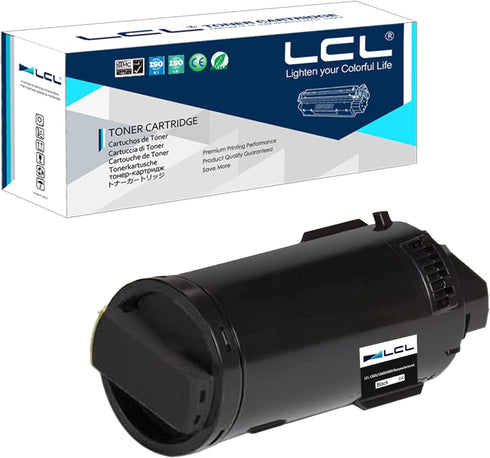 LCL Remanufactured Toner Cartridge for Xerox VersaLink C605 C600, 106R03899 (1-Pack Black)