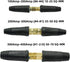 Welding Cable Joint Quick Connector Pair, DINSE-Style 100Amp-200Amp (#6-#4) 10-25 SQ-MM 2-Set