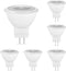 YUIIP 5W MR11 GU4 LED Light Bulbs 12V Replacement for 20W 35W 40W Halogen Bulbs, Soft Warm White 3000K, Pack of 6