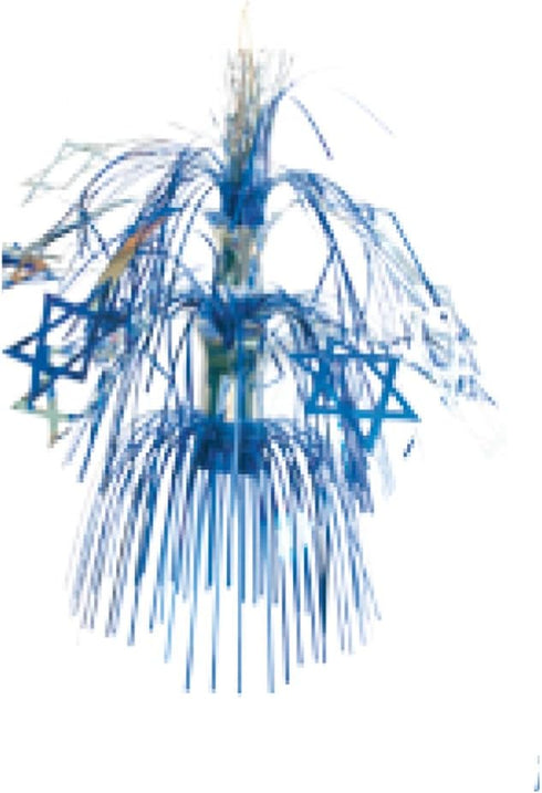 Ludmir Judaica Star of David (Magen David) Foil Chandelier Sukkah Decoration
