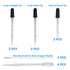 Zkupanx 6 1 mL 1mL PCS Glass Eye Droppers with Clean Brush for Essential Oils, Lab, Health Care, Crafts - Glass