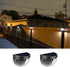 Follateas Outdoor Solar Step Lights for Stairs, Solar Fence Lights Waterproof LED Lighting,