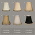 CS-315B-BLK/WH 3 5 4, Royal Designs, Inc. Beaded Bell Chandelier Shade, x x Black