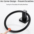 Towel Ring, Stainless Steel Hand Towel Holder,Modern Round Wall Hand Bathroom Washcloth Holder for Bathroom