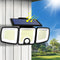 Solar Lights Outdoor with Motion Sensor, 223 LED Security Light, IP65 Waterproof