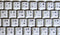 Online-Welcome Thai Transparent Keyboard Stickers with Black Lettering for Pc Computer Laptops Desktop