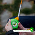 Famm 8ft 3+ Handy Green Bird Tape Measure for Kids STEM Educational Tool with Level, Protractor, Retractable Design