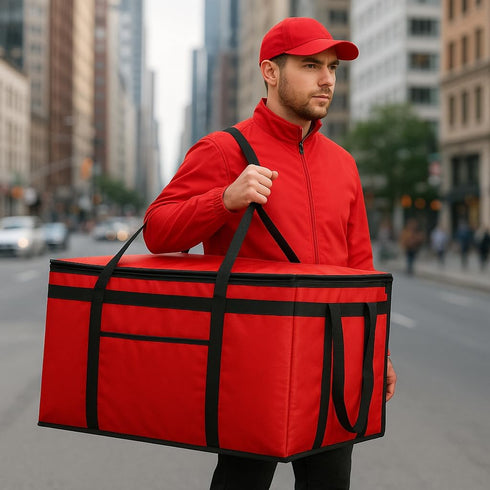 2 PACK Musbus Extra Large XXXL Insulated Food Delivery Bag Cooler Bags Keep Food Warm Catering Therma for DoorDash