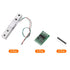 MECCANIXITY 4 Set Digital Load Cell Weight Sensor 1KG + HX711 Module, 24 Bit Precision A/D for DIY Kitchen Scale Kit