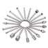 20pcs HSS Router Bits Burr, 1/8 Inch(3mm) Shank Rotary Tools Replacement Wood Milling Burrs for Woodworking
