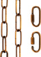 Canomo 12 feet Pendant Light Fixture Chain Adjustable Lighting Hanging Chain with