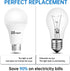 Noger 3-Way Led Light Bulbs A21 4 Pack, 50 100 150W Equivalent, 5000K Daylight, E26 Light Bulbs