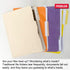 Ultimate Office PocketFile Clear Poly Document Folder, Project Pockets, 3rd-Cut, Letter Size, Set of 36