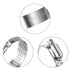 LOKMAN 20 Pack Stainless Steel Hose Clamp - Adjustable 7/8'' - 1-1/4'' (18-32mm) Worm Gear