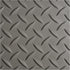 WorkForce Heavy Duty Vinyl Diamond Plate Matting, Commercial Grade Floor Mat for Garages, 1/8" x 24" x 4', Gray