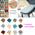 GWTYR Set 1, 45x42x3cm, Seat Cushion for Kitchen Chair, Memory Foam Dining Chair Cushions, Office Chair Pads with Ties