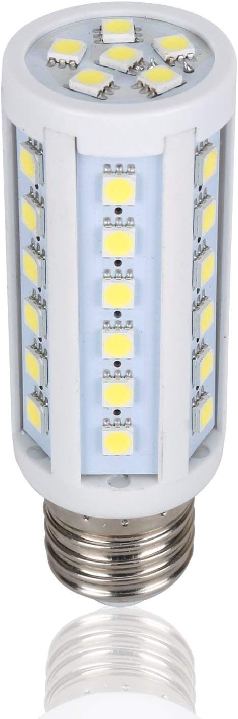 E26 Medium Screw Base LED Light Bulb 12V 20V Solar Grids Boat Fishing Lantern 6000K Super White 7W