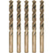 M35 Cobalt Drill Bit Set, 12.5mm, 5 Pieces for Hard Metals, Exceptional Heat Resistance, Industrial-Grade HSS-CO
