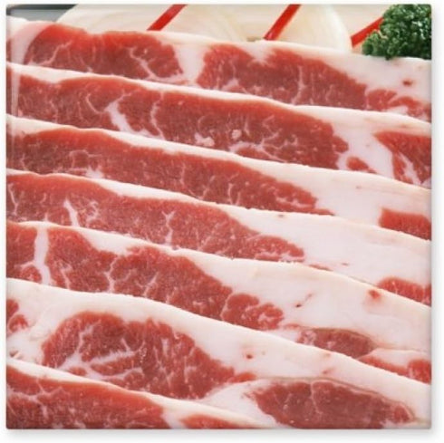 Pork Chops Meat Food Texture Ceramic Tile Glossy Decal Glazed Brick Adorn