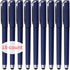 Lin.Pen 1.0mm Black Gel Pens - 2-in-1 Stylus Gel Pen - Gel Ink Rollerball Pens for Office - 18 Pack - Dark Blue
