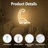 Personalized Dinosaur LED Neon Sign - Custom Name Kids Night Light, Dinosaur Room Decor, USB-Powered Nursery Lamp