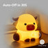 Znpum Dimmable Highland Cow Night Light, Huggwaii Squishy Silicone Lamp for Kids - Touch Sensor Cute Animal Lamp, Soft