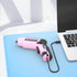 Bielmeier 4V Pink Cordless Screwdriver Set, Mini Electric Drill with 27 Piece Driver Set and USB Charger