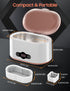 20OZ Ultrasonic Jewelry Cleaner 45KHz with 5 Timer Modes, 600ML Stainless Steel Cleaner for Jewelry and Eyeglasses