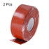 2 Rolls 1" x 10ft Self Fusing Silicone Tape, Waterproof Sealing Rubber Tape for Water Pipe Hose Leak Repair