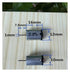 CZKFMMAI 10pcs/lot N20 3.7V 24000rpm Airplane Model mini Motor, high Speed Carbon Brush, DIY Model Toys