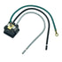 15A/125V Panel Mount AC Outlet, NEMA 5-15R Snap-In Receptacle, Grounding Power Socket with 14AWG Leads