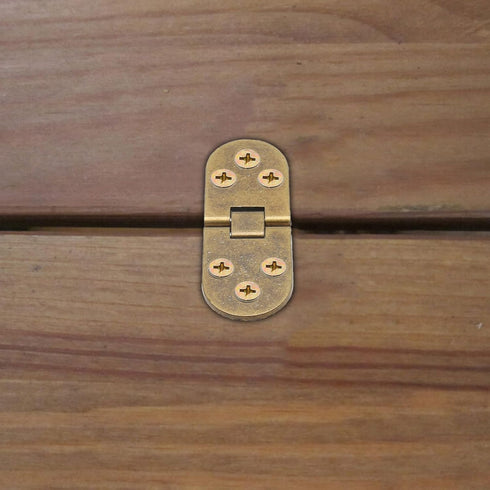 4PCS Bronze Butler Tray Hinge - Heavy Duty Folding Flip Top Hinge for Furniture Accessories