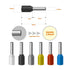 Fidioto 1000pcs AWG16 Wire Ferrules Terminals Kit, Insulated Cord Pin Ends for Electric, Industrial, Power Control