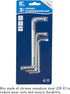ROTATION 3pcs Offset Screwdriver Set with Magnetic Head, Z-type Screw Drive, Philips and Flathead