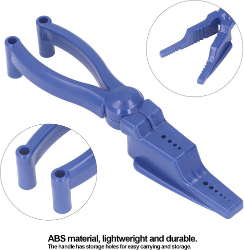 Generic Hammering Nail Pliers Nailing Holder, ABS Finger Protector with Smart Design, Portable Safety Hand Tool