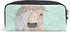 Flower Horse Pencil Case for Kids, Student Stationery Pen Holder Bag for Boys Girls School Office Storage
