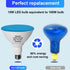 PAR38 Bulbs 2 Pack 700LM PAR38 Bulbs Dimmable 15W, 100W, 38 120V, E26 Outdoor Flood Light Blue, Blue Equivalent No