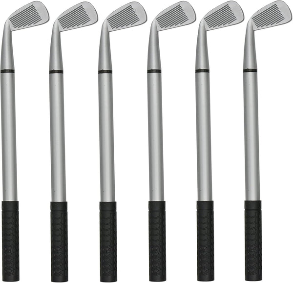 Maydahui 12PCS Golf Ballpoint Pen, Funny Sports Golfing Club Props, Black Gel Ink for Students & Office