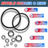 826 Pcs Universal SAE and Metric O-Rings Kit - Standard 32 Metric & Inch Sizes O-Ring Assortment with Picks