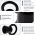 20pcs Veemoon Chandelier Hook Ring Light Fixture, Ceiling Light Hanging Ring Hanger Ceiling Lamp Connectors Pendant