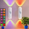 Portable Wall Mounted Night Light,USB Rechargeable Magnetic LED Wall Lamp,Motion Sensor Night