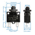 Baomain 8A Circuit Breaker, Thermal Overload Protector, S11 Series 125/250VAC/65VDC, Pack of 10