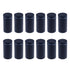 Antrader Glass Standoff 1"×2", Stainless Steel Sign Standoff Screws, Pack of 12, Matte Black