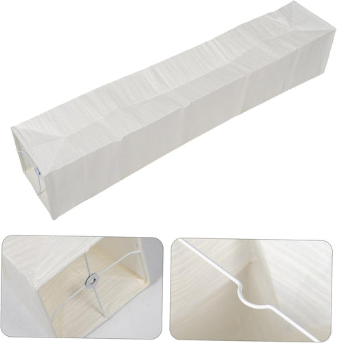 Cozy Cabilock Foldable Paper Floor Lamp Shade Minimalist Style Lighting Accessory for Home Decor Soft Light Diffusion