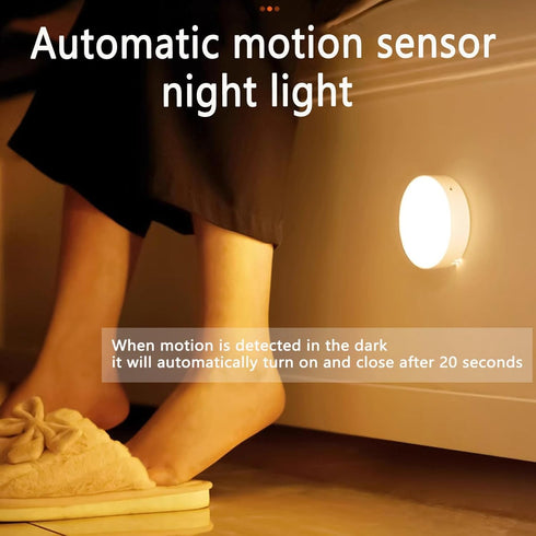 Luolingyunqi 2 Packs Night Light with Smart Sensor Dusk to Dawn Sensor LED Warm White Ambient Lighting Bedroom Bathroom